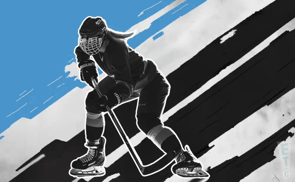 a toronto pwhl female ice hockey player 